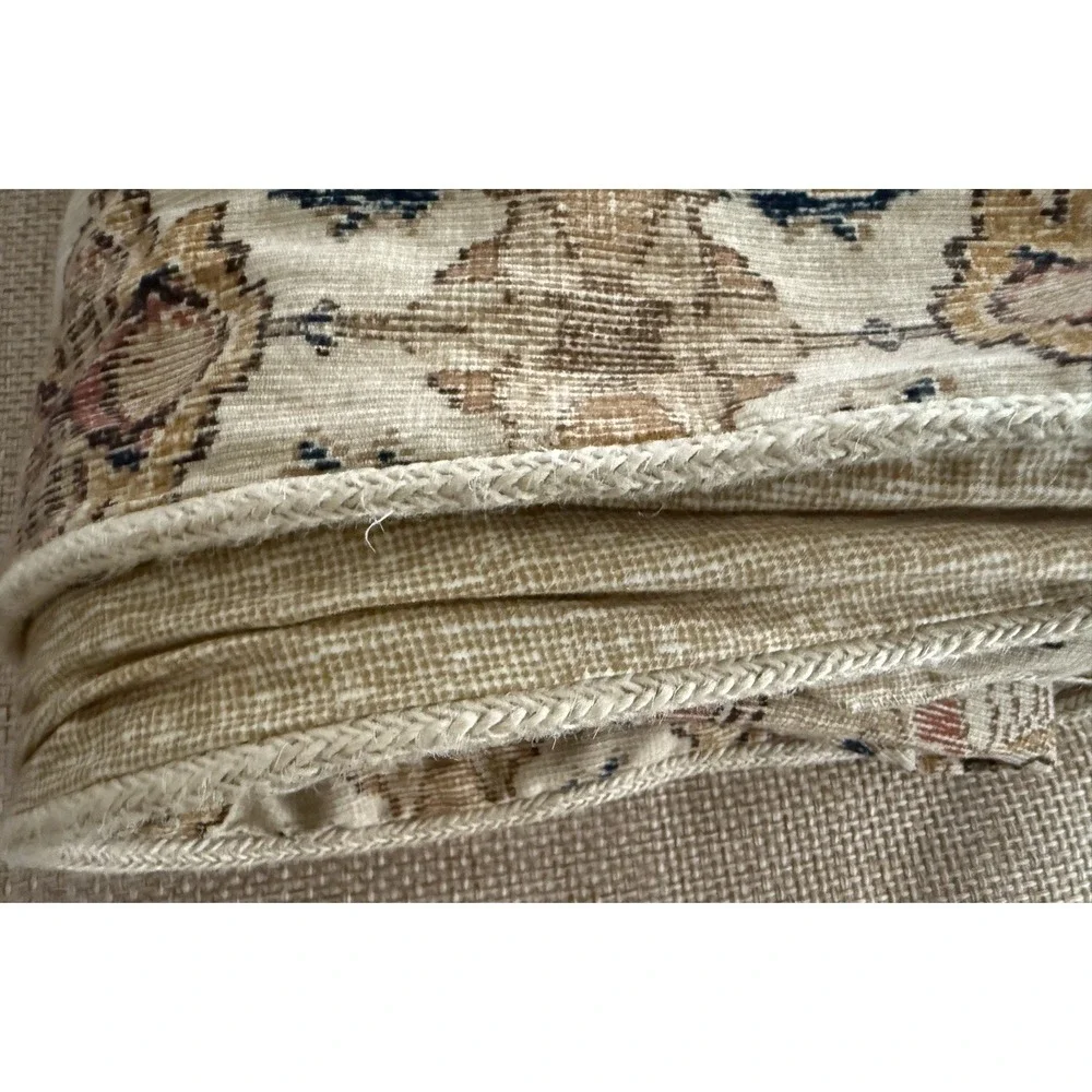 Ralph Lauren Northern Cape Paisley Queen Duvet Cover Neutral Persian Tapestry‎